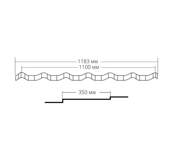 Металлочерепица Grand Line Classic Rooftop Matte 0,5 мм